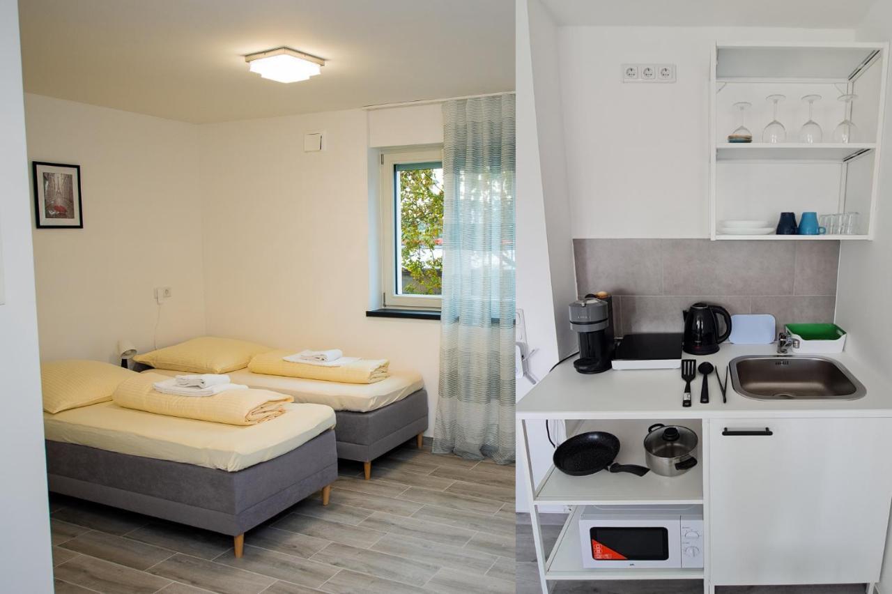 Modern Living Studio Kueche Netflix Inklusive Top Lage Нюрнберг Экстерьер фото
